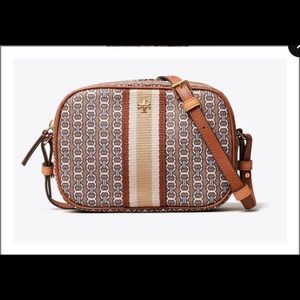 EUC Tory Burch® Gemini Link Canvas Mini Bag